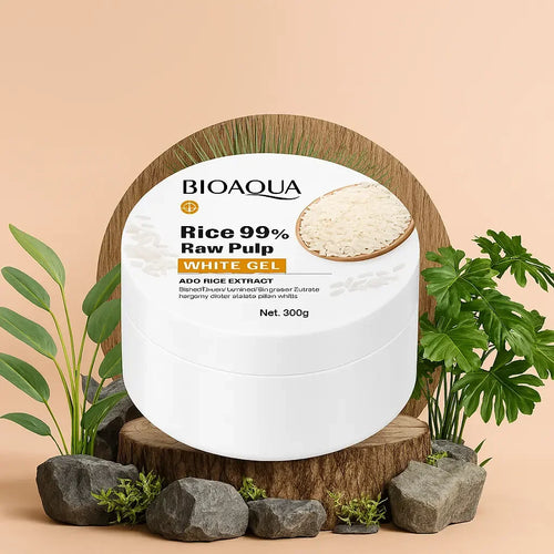 🌿 Bioaqua Rice Raw Pulp White Gel – Pimple Removing & Skin Brightening Mayari Super Store