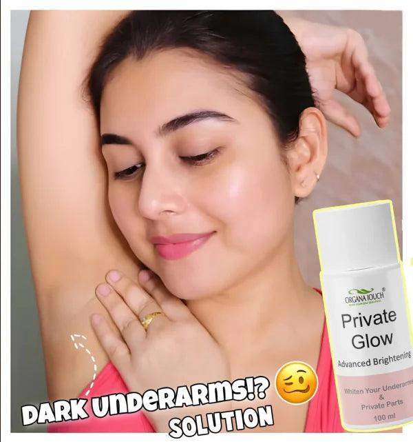 🌸 Organa Touch Fresh & Natural Underarm Whitening Cream – Private Glow (Advanced Brightening) 100ml Mayari Super Store