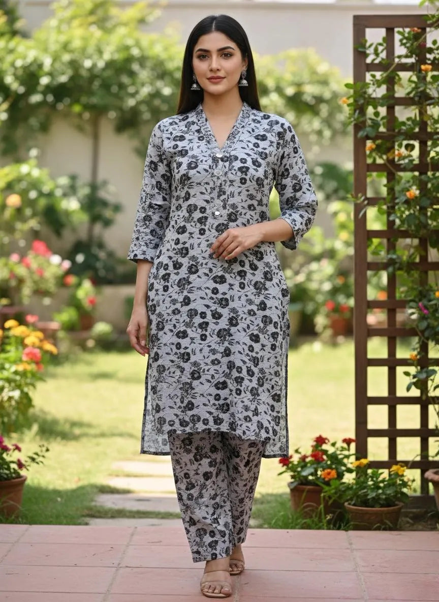 Winter Collection | 2 Pcs Women's Stitched Micro Polo Cotton Dress Fashion Insta