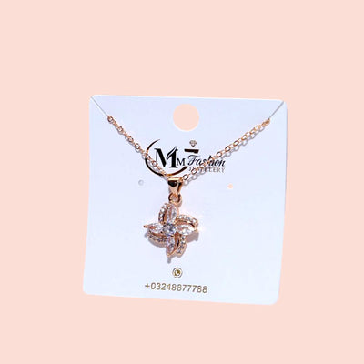 Funky Gold Plated Crystal Pendant – 1 Pc Fashion Insta