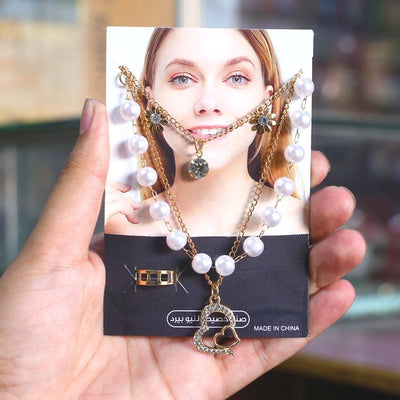 3 Layered Gold Plated Pendant Fashion Insta