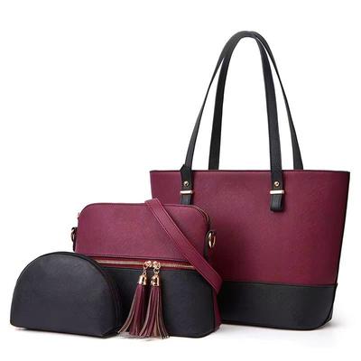 Women's Rexine Plain Shoulder Bag Fashion Insta