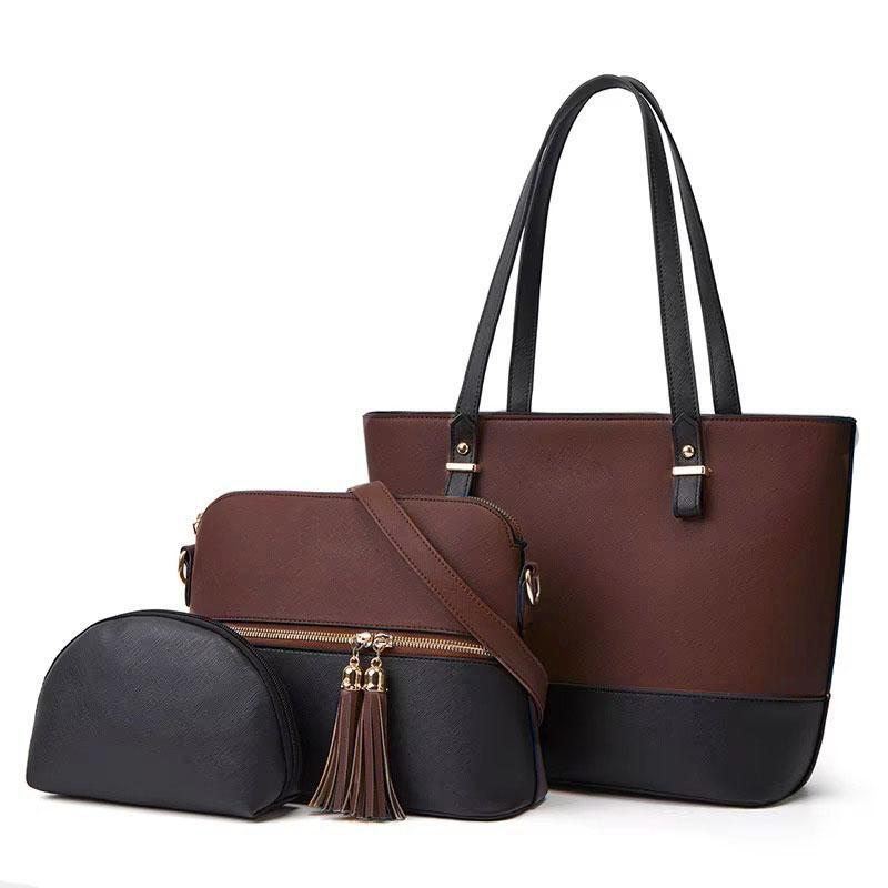 Women's Rexine Plain Shoulder Bag Fashion Insta
