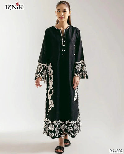 3-Piece Women’s Unstitched Embroidered Dhanak Suit Fashion Insta