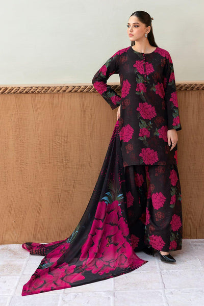 3 Pcs Women’s Unstitched Digital Print Suit Fashion Insta