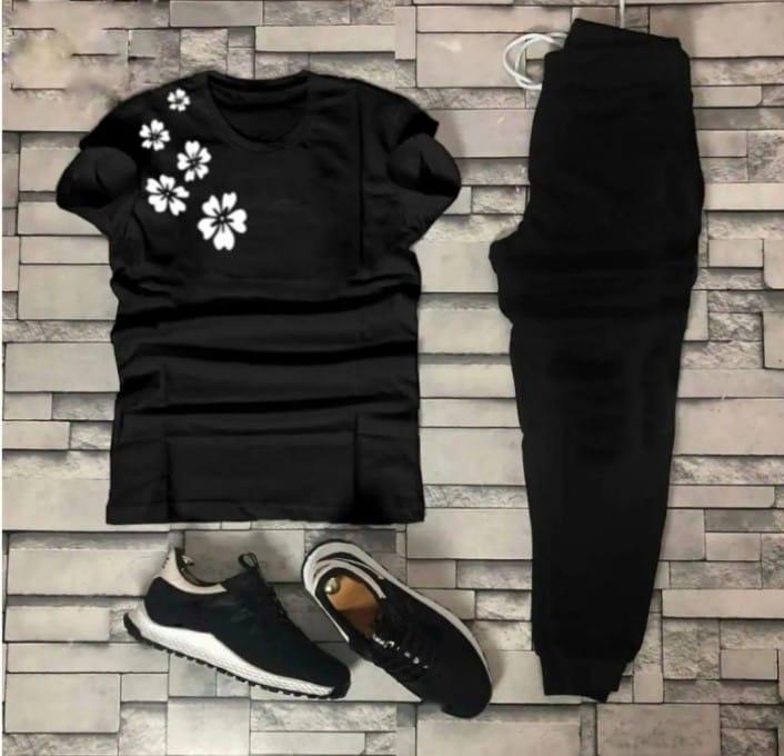 2 Pcs Women’s Stitched Printed Tracksuit Fashion Insta