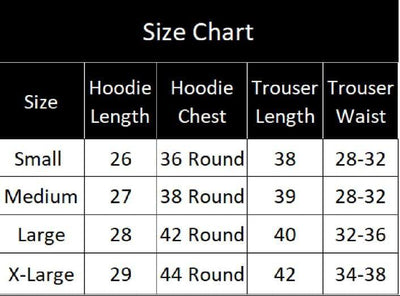 2 Pcs Women’s Stitched Fleece Printed Hoodie Tracksuit – White Fashion Insta