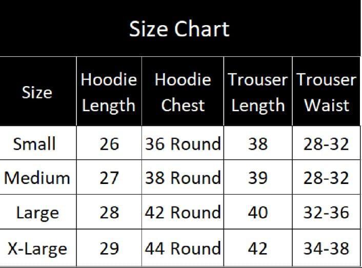 2 Pcs Women’s Stitched Fleece Printed Hoodie Tracksuit – Pink Fashion Insta