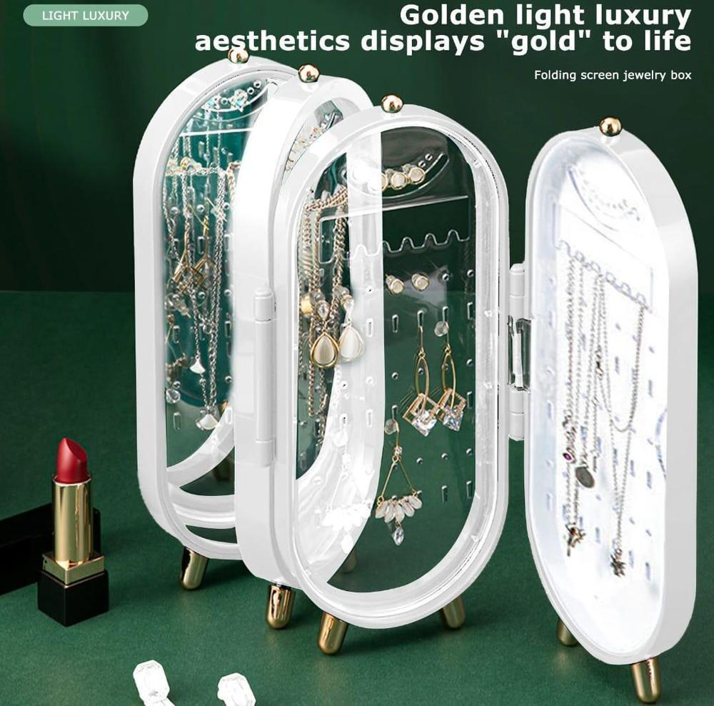 Stylish Green Jewellery Box – 1 Pc Stand Fashion Insta