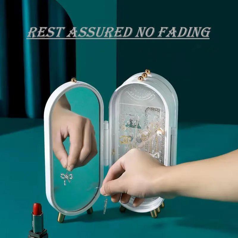Stylish Green Jewellery Box – 1 Pc Stand Fashion Insta