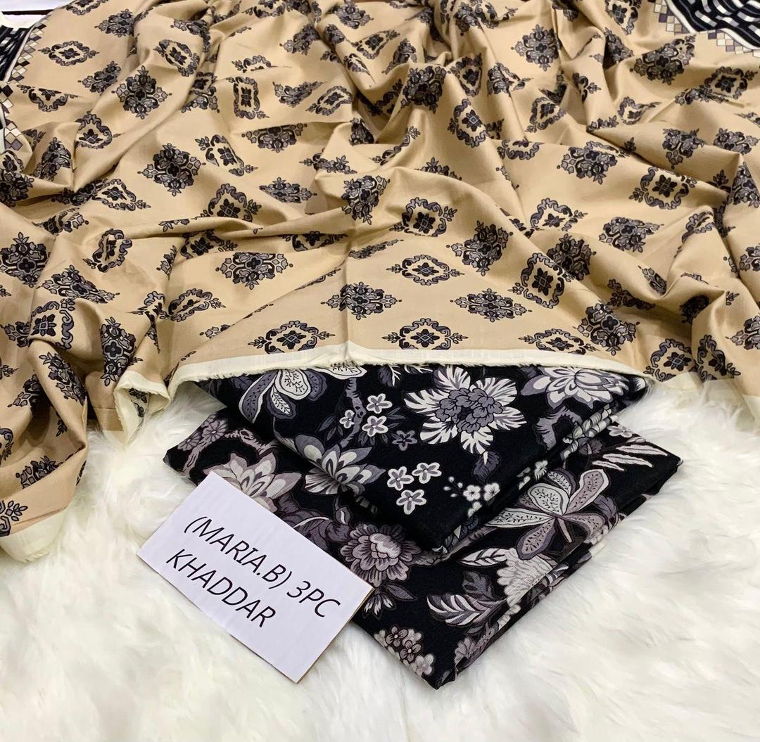 Maria B. Khaddar 3-Piece Suit | Winter Collection Fashion Insta
