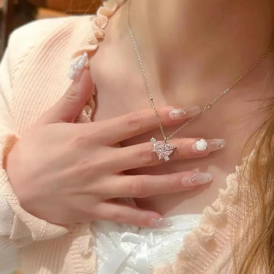 Silver Plated Necklace – 1 Pc Fashion Insta