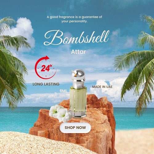 🌸 Bombshell Attar – 6ml Fashion Insta