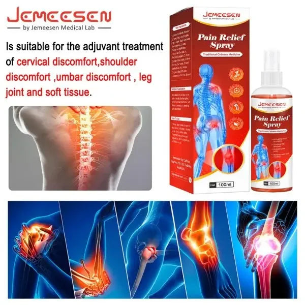 Original Jemeesen Instant Pain Relief Spray Mayari Super Store