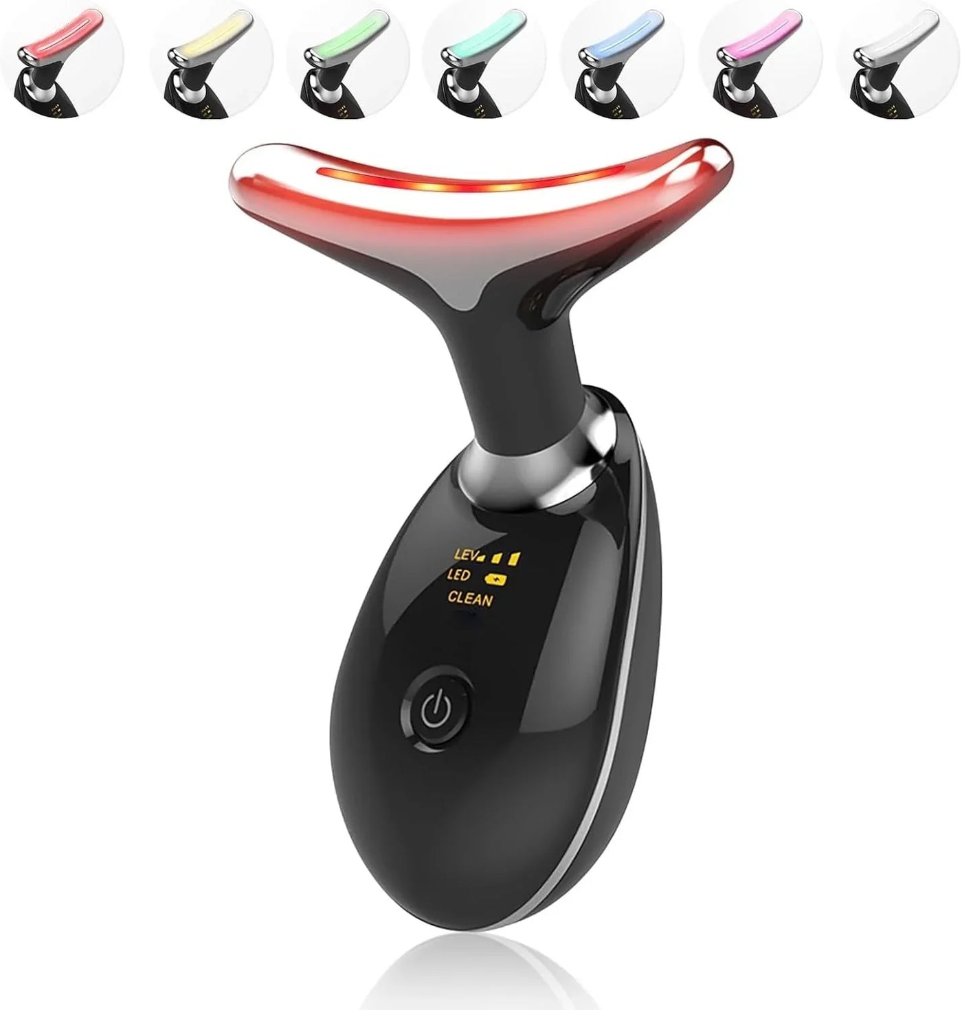 🌟 Face Lifting & EMS Facial Massager – Microcurrent + LED Red Light Therapy | Anti-Wrinkle Skin Tightening Device Mayari Super Store