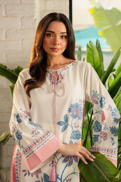2 Pcs Women’s Stitched Swiss Voile Printed Co-Ord Set Fashion Insta