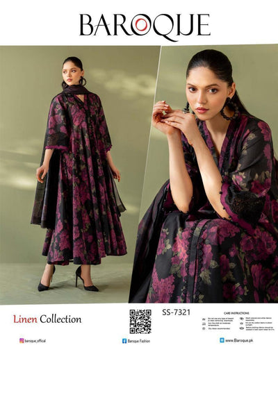 3 Pcs Women’s Unstitched Digital Print Suit Fashion Insta