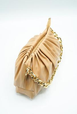 Women's PU Leather Plain Clutch Bag Fashion Insta