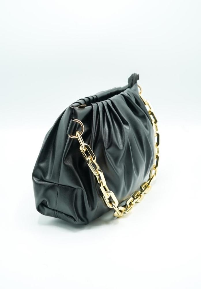 Women's PU Leather Plain Clutch Bag Fashion Insta