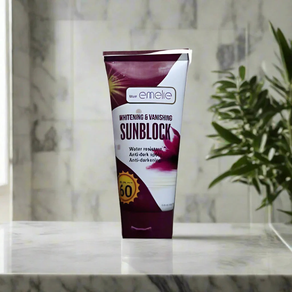 ☀️ Emelie Sunblock SPF 60 – Ultimate Protection For Your Skin | 100ml Mayari Super Store