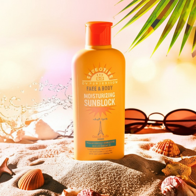 🌞 Good Life Paris SPF 60 Face & Body Moisturizing Sunblock – 200ml  With Vitamin E | UV Protection | Brighter & Softer Skin Mayari Super Store