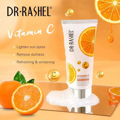 🌟 Dr. Rashel Brightening Anti-Aging Deep Cleansing Vitamin C Facial Cleanser – 80ml Mayari Super Store