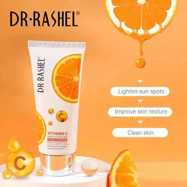 🌟 Dr. Rashel Brightening Anti-Aging Deep Cleansing Vitamin C Facial Cleanser – 80ml Mayari Super Store