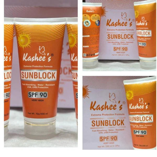 ☀️ Kashee’s Sunblock SPF 90 – Extreme Protection Formula | 200ml | UVA + UVB Defense Mayari Super Store