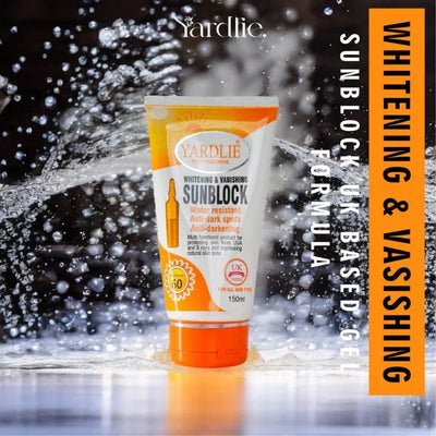 🌞 Yardlie Professional SPF 60 Whitening & Vanishing Sunblock – 150ml Mayari Super Store