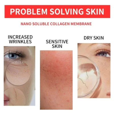 🌸 Collagen Dissolving Mask for Korean Glass Skin – Instant Collagen Filler Facial Masque Mayari Super Store