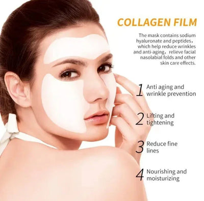 🌸 Collagen Dissolving Mask for Korean Glass Skin – Instant Collagen Filler Facial Masque Mayari Super Store