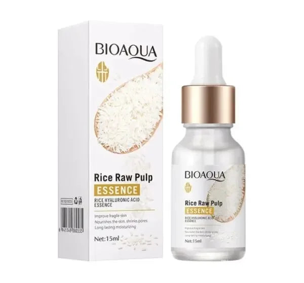 Bioaoua Hyaluronic Acid Rice Raw Pulp Essence Face Serum – 15ml Mayari Super Store