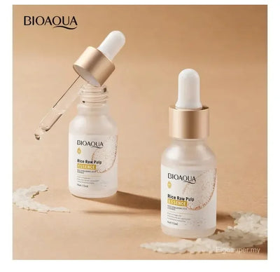 Bioaoua Hyaluronic Acid Rice Raw Pulp Essence Face Serum – 15ml Mayari Super Store