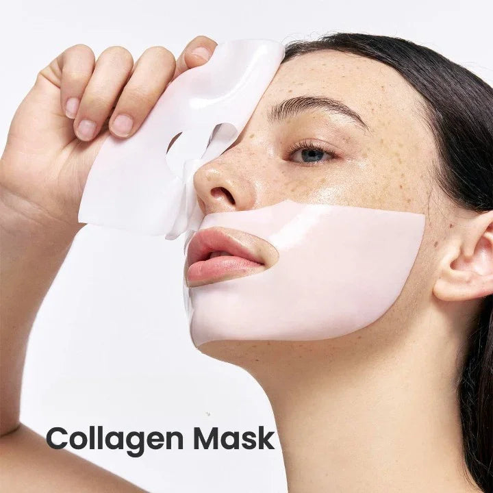 Bio-Collagen Real Deep Overnight Facial Sheet Mask – Hydrating, Firming & Pore Minimising (36g) Mayari Super Store