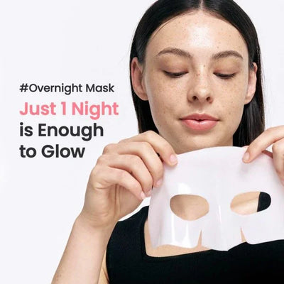 Bio-Collagen Real Deep Overnight Facial Sheet Mask – Hydrating, Firming & Pore Minimising (36g) Mayari Super Store