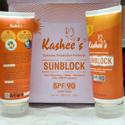 ☀️ Kashee’s Sunblock SPF 90 – Extreme Protection Formula | 200ml | UVA + UVB Defense Mayari Super Store