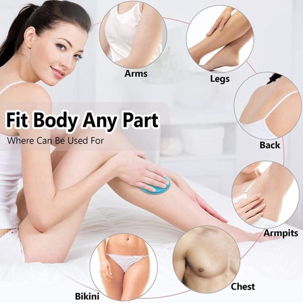 Crystal Hair Remover – Portable Painless Hair Removal Tool (Reusable & Washable) Mayari Super Store