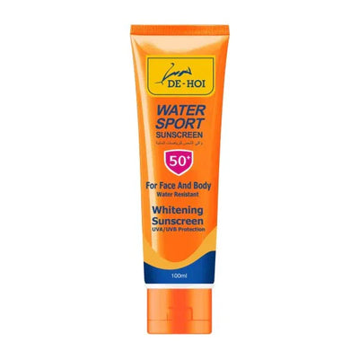 🌞 De-Hoi Water-Resistant Whitening & Moisturizer Sunblock Sunscreen | SPF 50+ | Face & Body Mayari Super Store